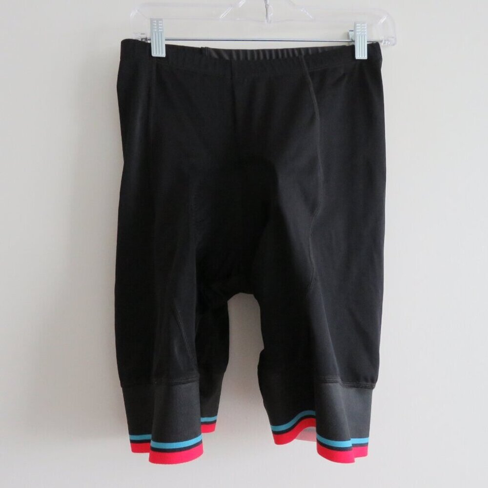 SAFETTI Black Biking Cycling Padded Shorts Gran Fondo Whistler - Men's Size XL - Picture 2 of 16